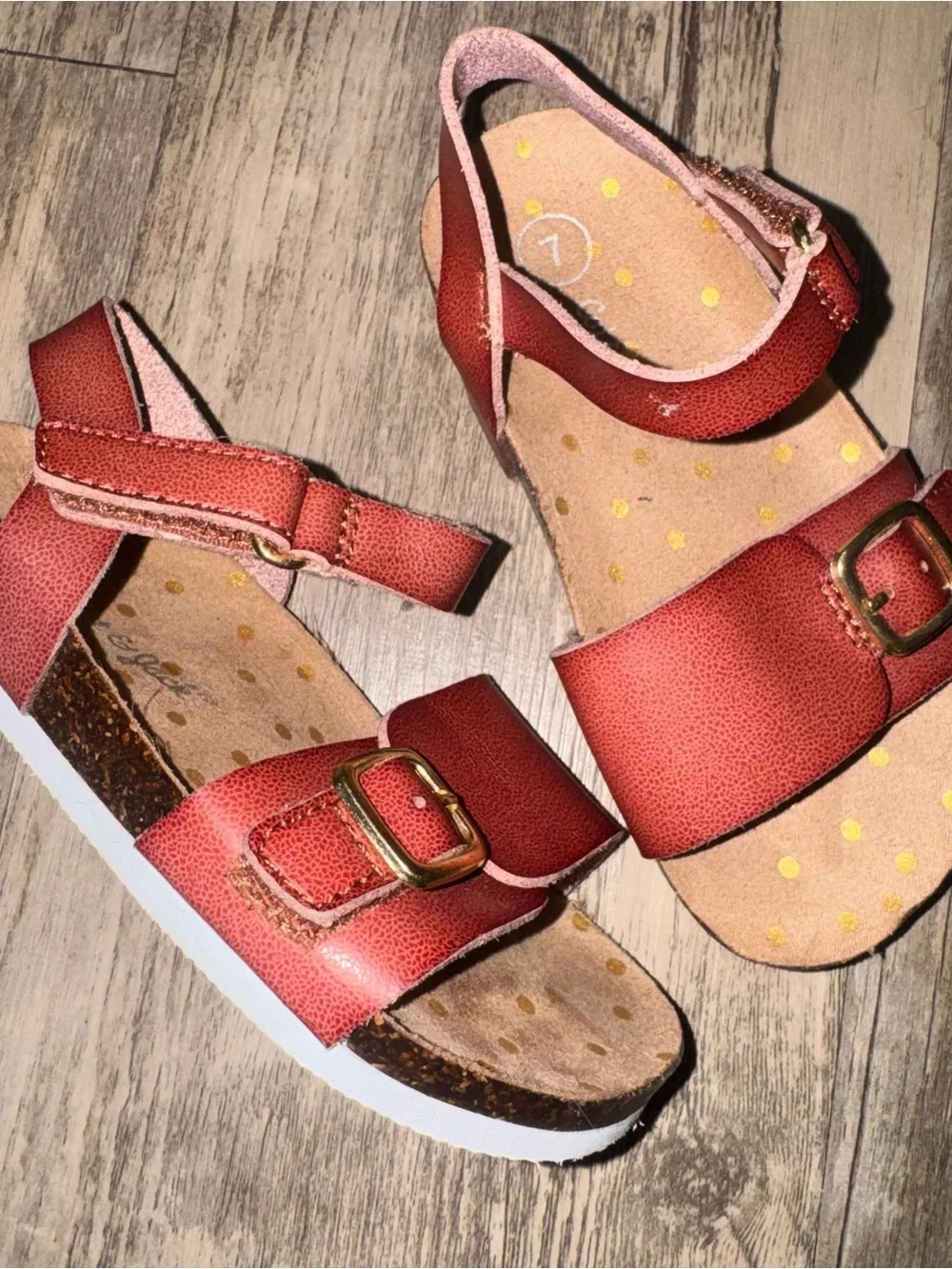 Cat & Jack Brow Adjustable Buckle Sandals for Kids